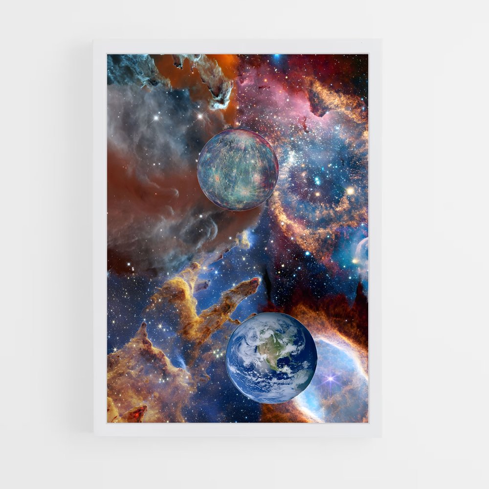 Poster L'Odyssée Céleste – affiche Astronomie (vue 3)